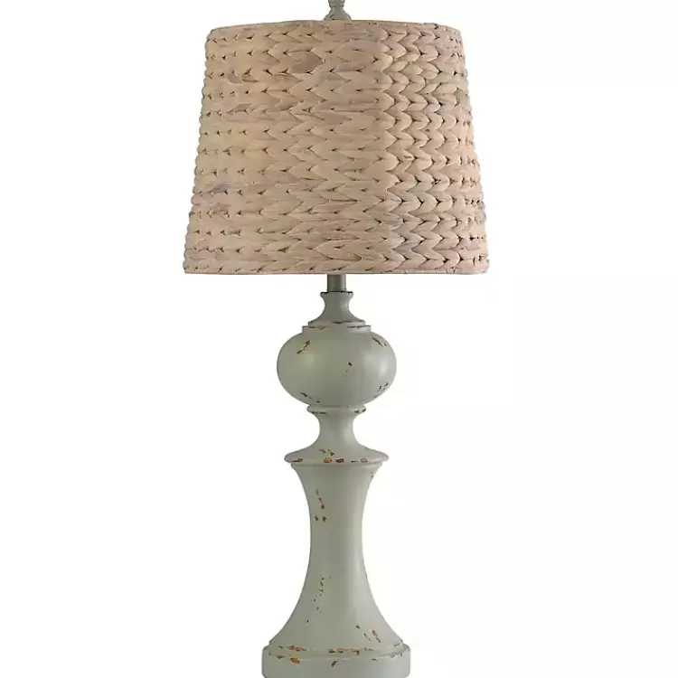 Light Gray Balustrade Table Lamp>Kirklands Home Outlet