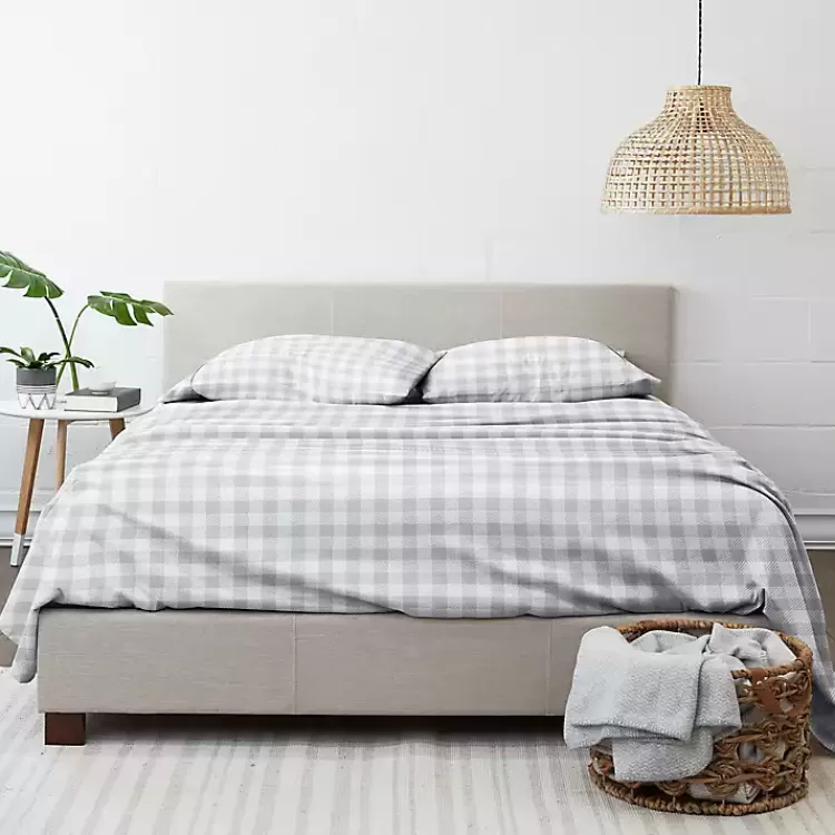 Light Country Plaid 4-Pc. Full Bed Sheet Set>Kirklands Home Store