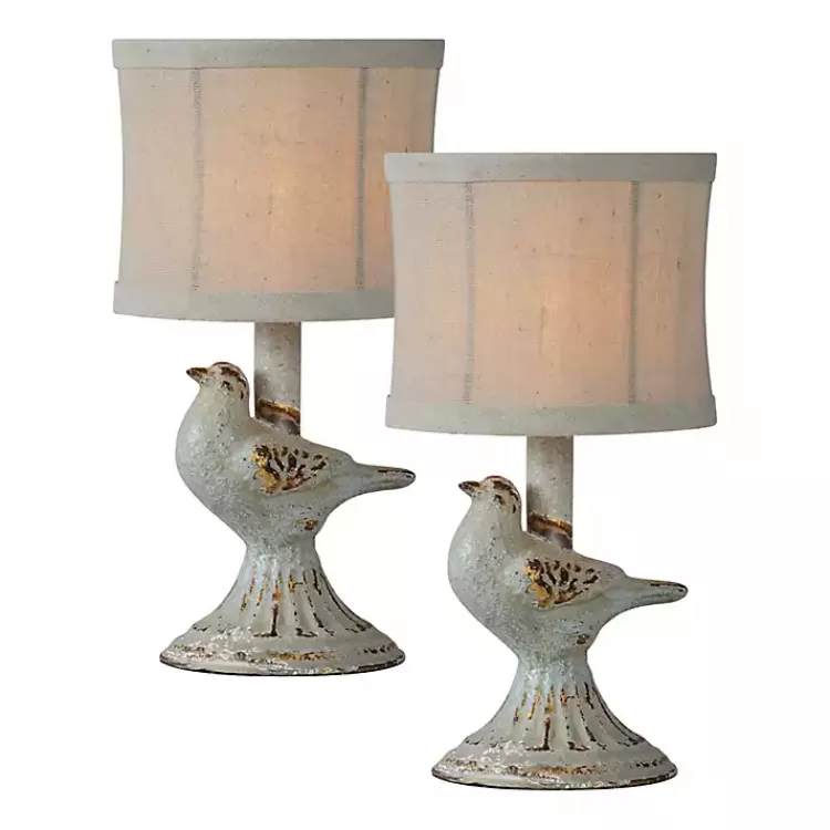 Light June Bird Mini Table Lamps, Set of 2>Kirklands Home Outlet