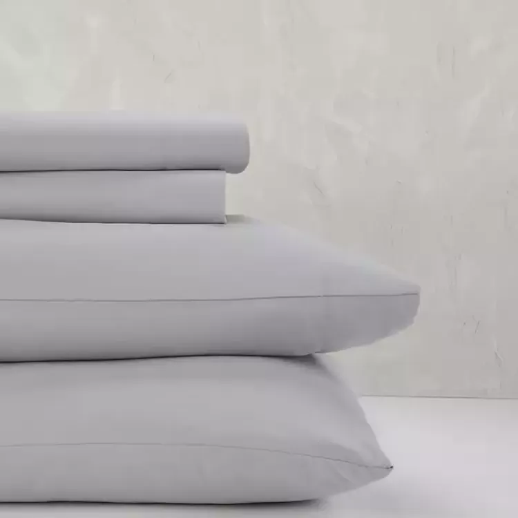 Light Microfiber 4-pc. King Sheet Set>Kirklands Home Outlet