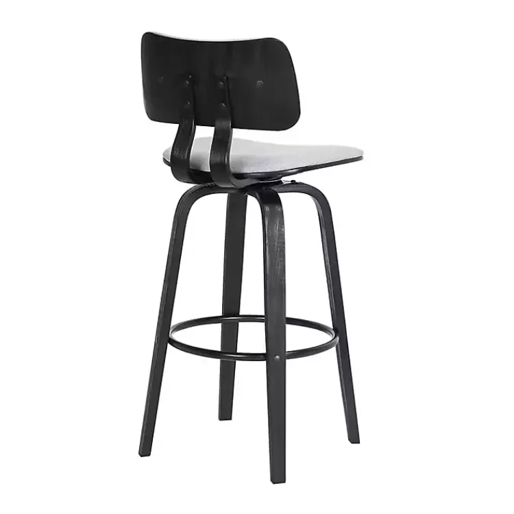 light_gray_pico_swivel_counter_stool_3.webp Light Pico Swivel Counter Stool>Kirklands Home Online