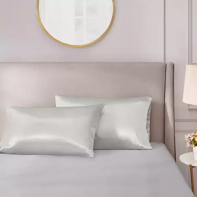 Light Satin Standard 2-pc. Pillow Case Set>Kirklands Home Discount