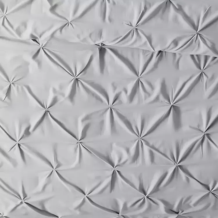 light_gray_soft_pinched_pc_king_duvet_cover_set_2.webp Light Soft Pinched 3-pc. King Duvet Cover Set>Kirklands Home Shop