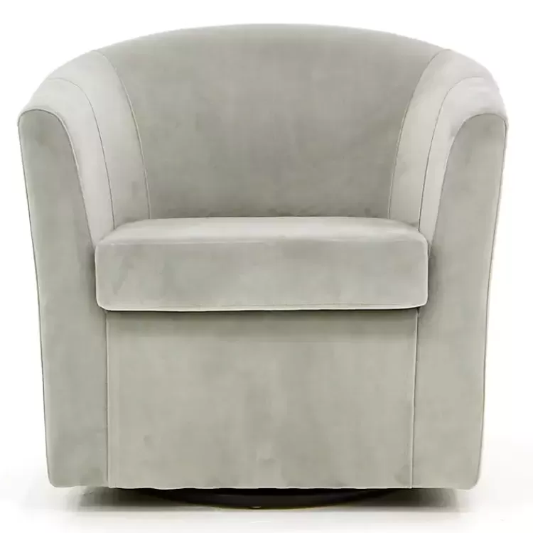 Light Swivel Barrel Accent Chair>Kirklands Home Fashion