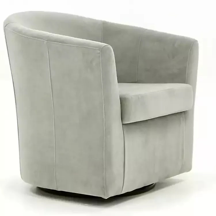 Light Swivel Barrel Accent Chair>Kirklands Home Fashion