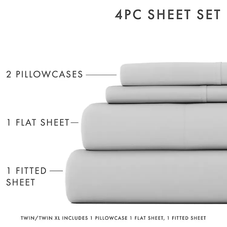 light_gray_ultra_soft_pc_twin_xl_sheet_set_5.webp Light Ultra Soft 3-pc. Twin XL Sheet Set>Kirklands Home Store