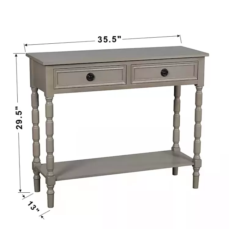 light_gray_wood_drawer_barrett_console_table_7-1.webp Light Wood 2-Drawer Barrett Console Table>Kirklands Home Fashion