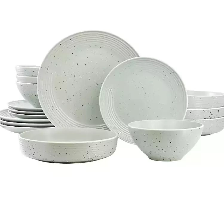 Light Emilia Stoneware 16-pc. Dinnerware Set>Kirklands Home Outlet