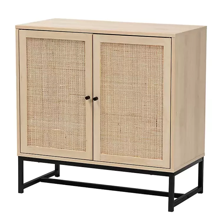 Light Wood and Rat 2-Door Cabinet>Kirklands Home Cheap