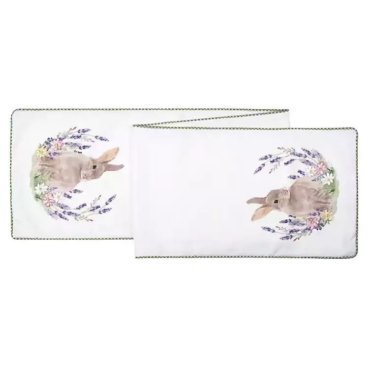 Lilac Bunny Rabbit Table Runner>Kirklands Home Best Sale