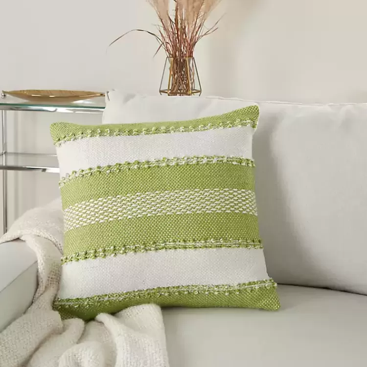 lime_woven_stripe_reversible_outdoor_square_pillow_4.webp Lime Woven Stripe Reversible Outdoor Square Pillow>Kirklands Home Best Sale