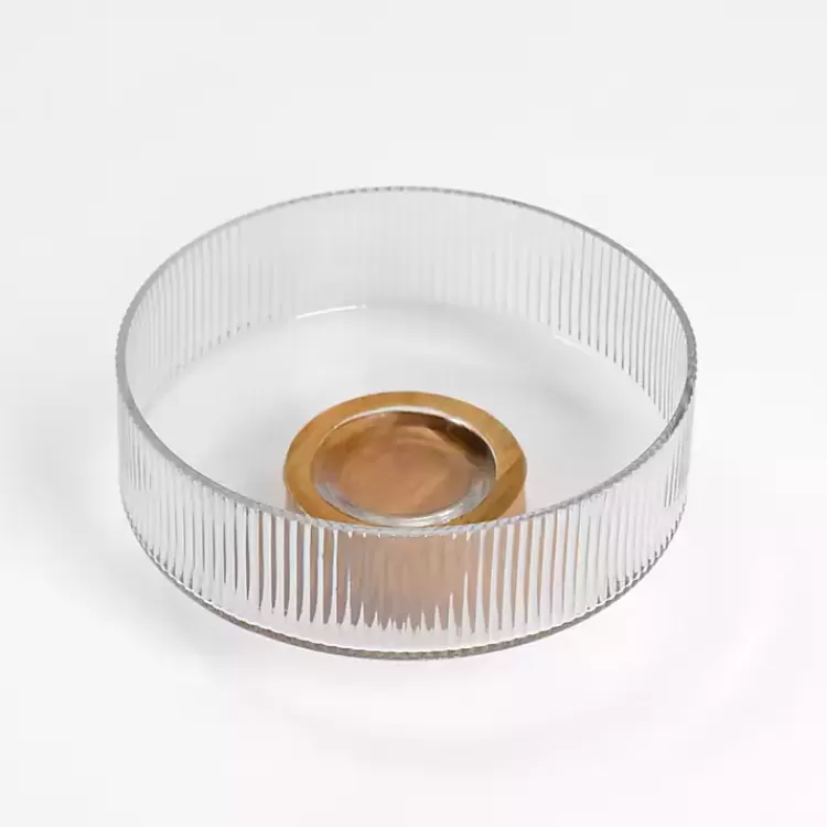 Linear Glass Serving Bowl>Kirklands Home Clearance