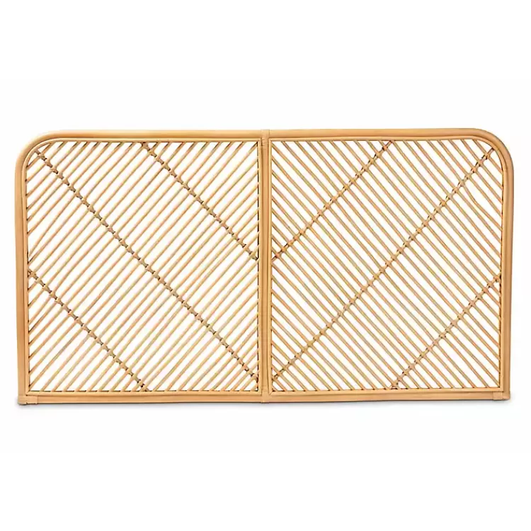 Linear Rat Wall Mounted Queen Headboard>Kirklands Home Online