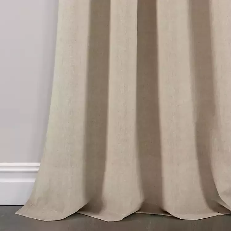 linen_button_and_stripe_curtain_panel_set__in_3.webp Linen Button and Stripe Curtain Panel Set, 84 in.>Kirklands Home Store