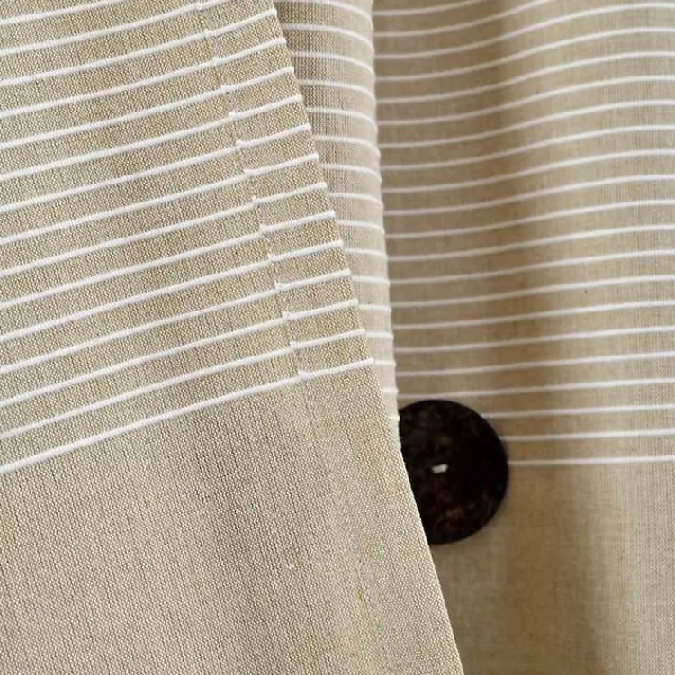 linen_button_and_stripe_curtain_panel_set__in_4.webp Linen Button and Stripe Curtain Panel Set, 84 in.>Kirklands Home Store