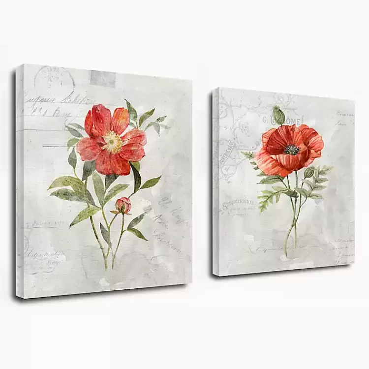 linen_peony_giclee_canvas_art_prints_set_of__2.webp Linen Peony Giclee Canvas Art Prints, Set of 2>Kirklands Home Store