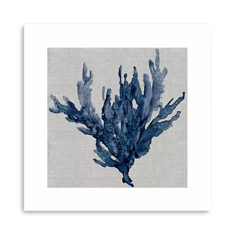 Linen Sea Coral I Canvas Art Print>Kirklands Home New