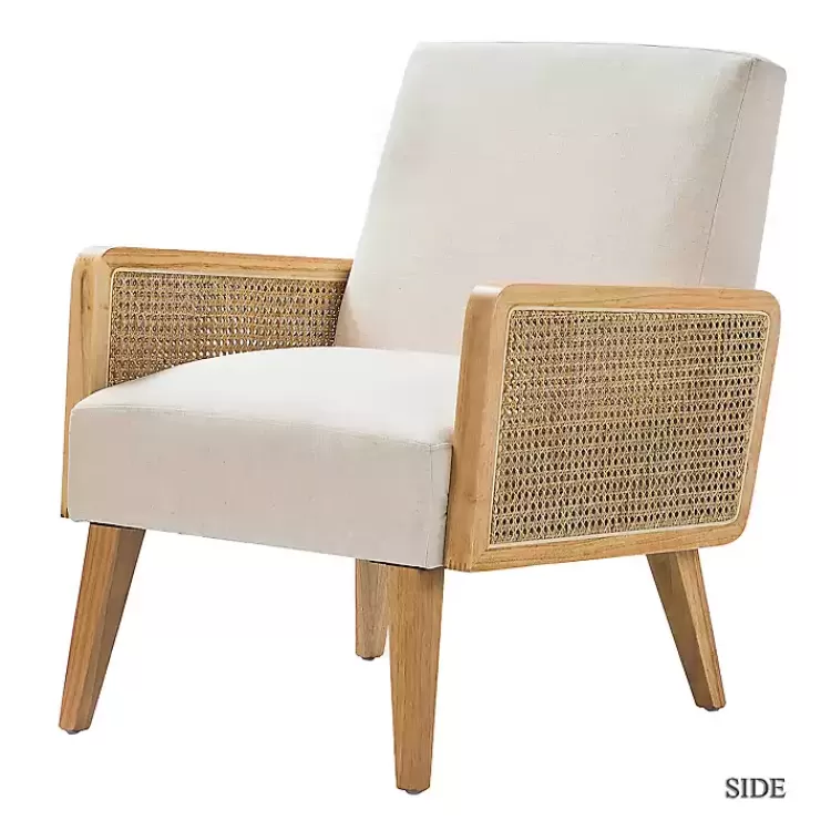 Linen Upholstered Accent Chair>Kirklands Home Clearance