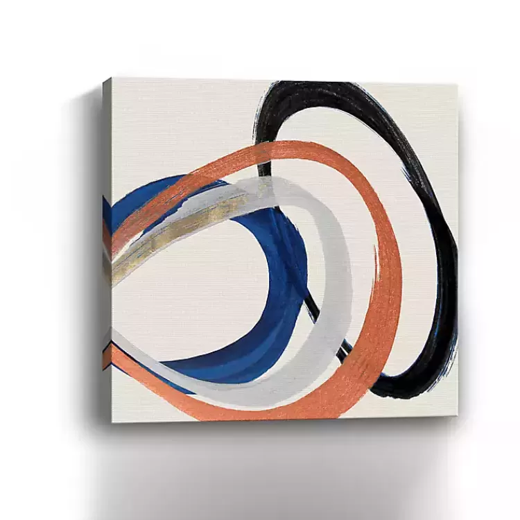 linked_up_abstract_canvas_art_print_x_in_2.webp Linked Up Abstract Canvas Art Print, 40x40 in.>Kirklands Home Shop