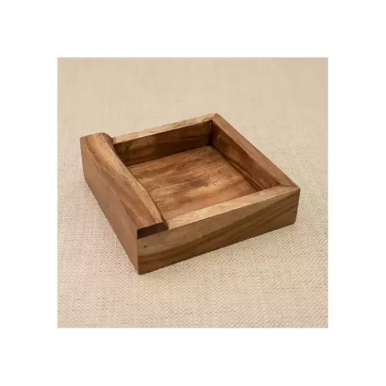 Live Edge Wood Napkin Holder>Kirklands Home Best
