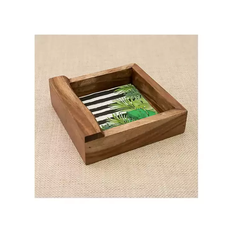 Live Edge Wood Napkin Holder>Kirklands Home Best