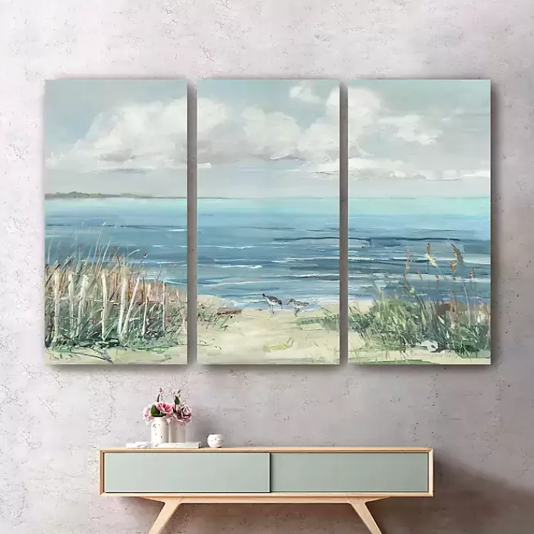 Lively Cove Canvas Art Prints, Set of 3>Kirklands Home Fashion