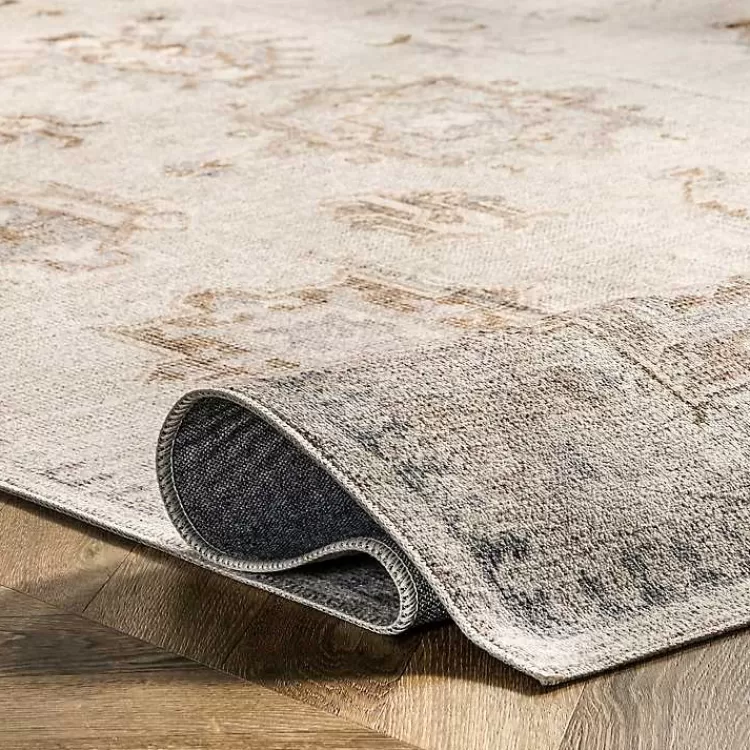 lottie_cream_vintage_washable_area_rug_x_3-1.webp Lottie Cream Vintage Washable Area Rug, 8x10>Kirklands Home Fashion