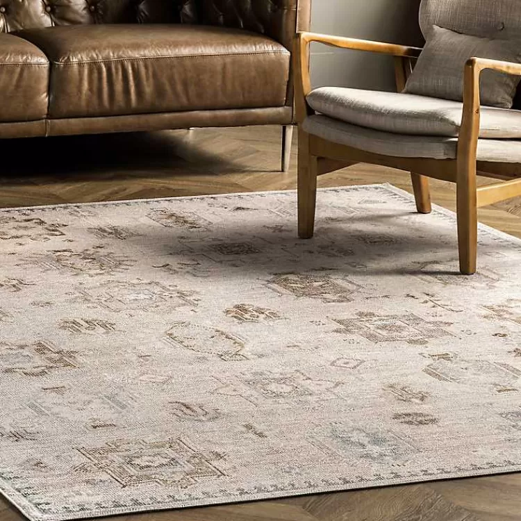 lottie_cream_vintage_washable_area_rug_x_8-1.webp Lottie Cream Vintage Washable Area Rug, 8x10>Kirklands Home Fashion