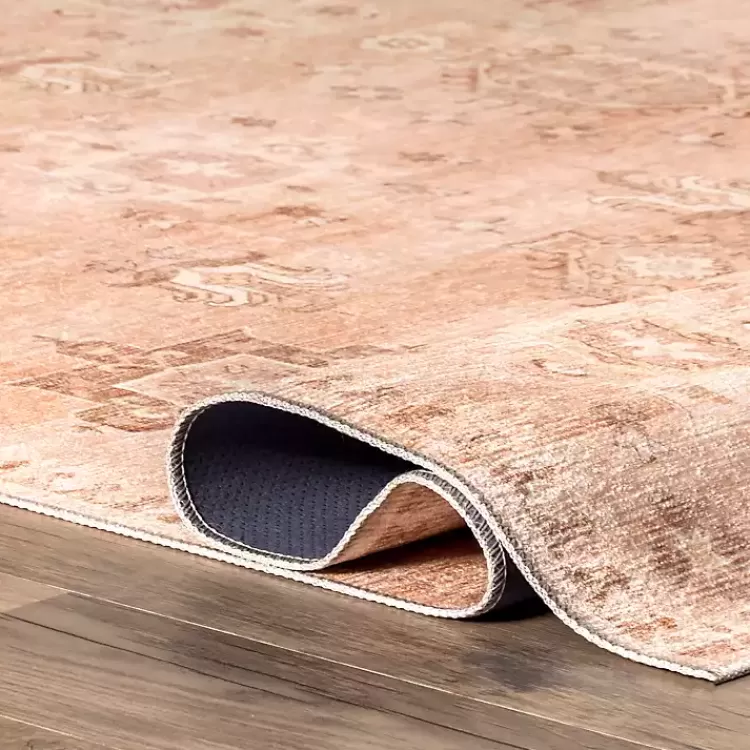 lottie_peach_vintage_washable_area_rug_x_3.webp Lottie Peach Vintage Washable Area Rug, 5x8>Kirklands Home Cheap