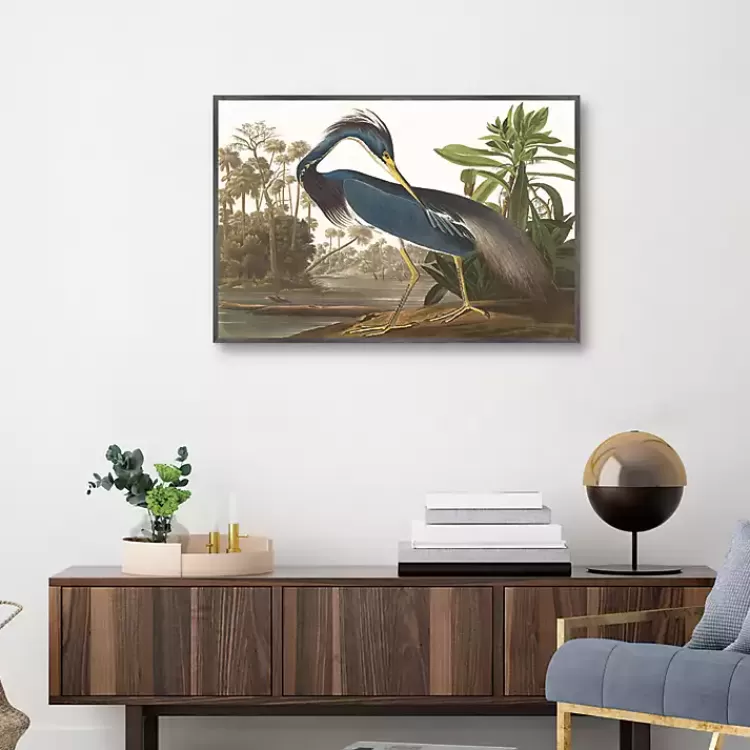 louisiana_heron_framed_canvas_art_print_2-1.webp Louisiana Heron Framed Canvas Art Print>Kirklands Home Outlet