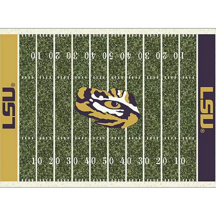 Louisiana State University Home Field Area Rug, 6x8>Kirklands Home Online