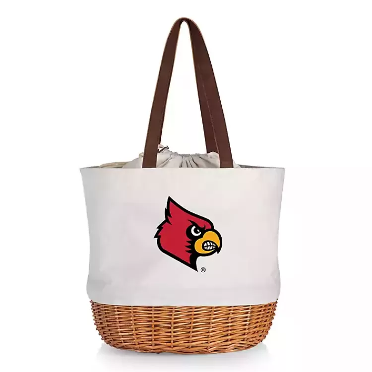 Louisville Cardinals Canvas Tote Bag>Kirklands Home Shop