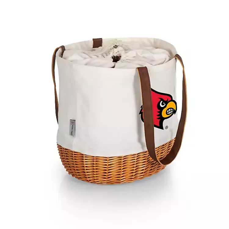 Louisville Cardinals Canvas Tote Bag>Kirklands Home Shop