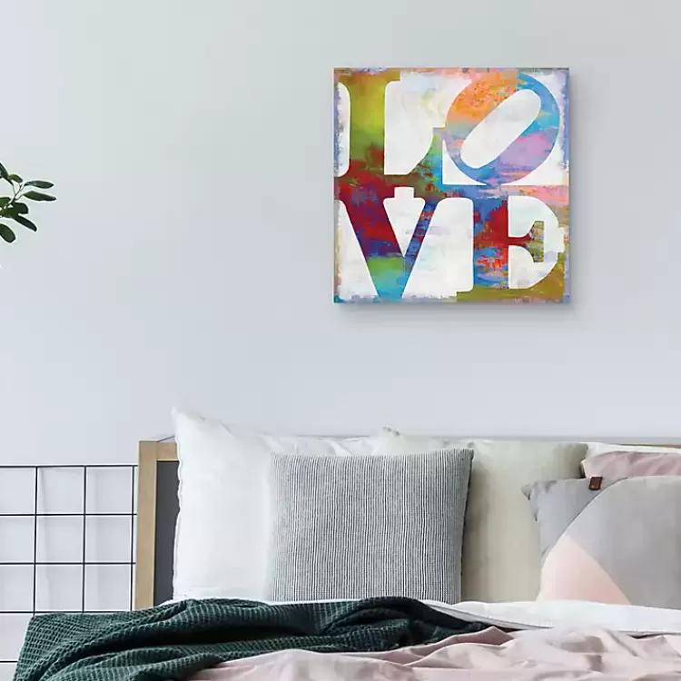 Love in Color Canvas Art Print>Kirklands Home Shop