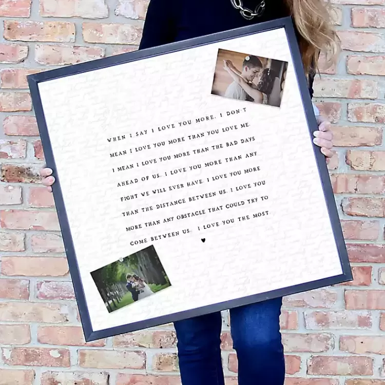 love_you_most_framed_wall_plaque_2.webp Love You Most Framed Wall Plaque>Kirklands Home Best