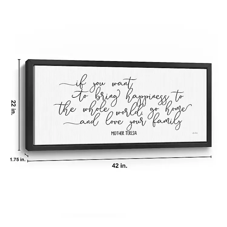 love_your_family_framed_giclee_canvas_art_print_3.webp Love Your Family Framed Giclee Canvas Art Print>Kirklands Home Cheap