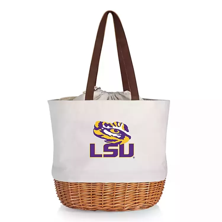 LSU Tigers Canvas Tote Bag>Kirklands Home Online