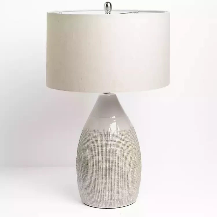 Luca Cream Ceramic Table Lamp>Kirklands Home Discount