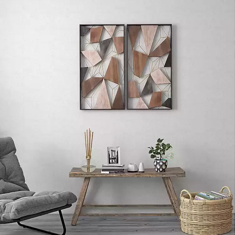 lucas_geometric_wall_plaques_set_of__2.webp Lucas Geometric Wall Plaques, Set of 2>Kirklands Home Sale