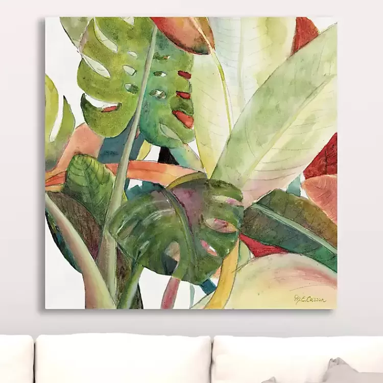 Lush Garden Square I Giclee Canvas Art Print>Kirklands Home Outlet