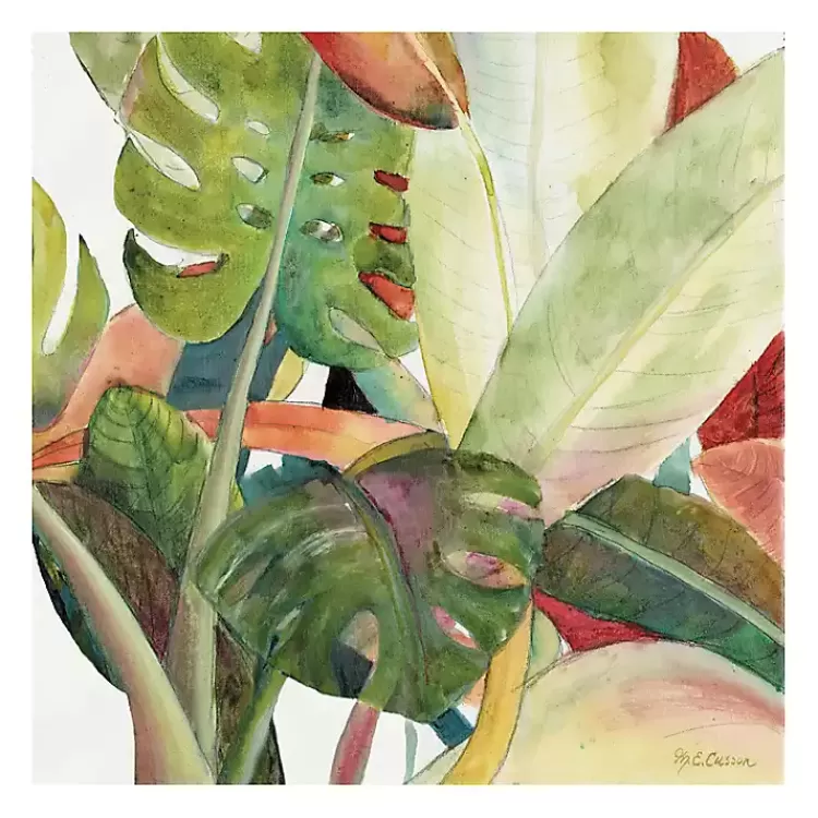 Lush Garden Square I Giclee Canvas Art Print>Kirklands Home Outlet