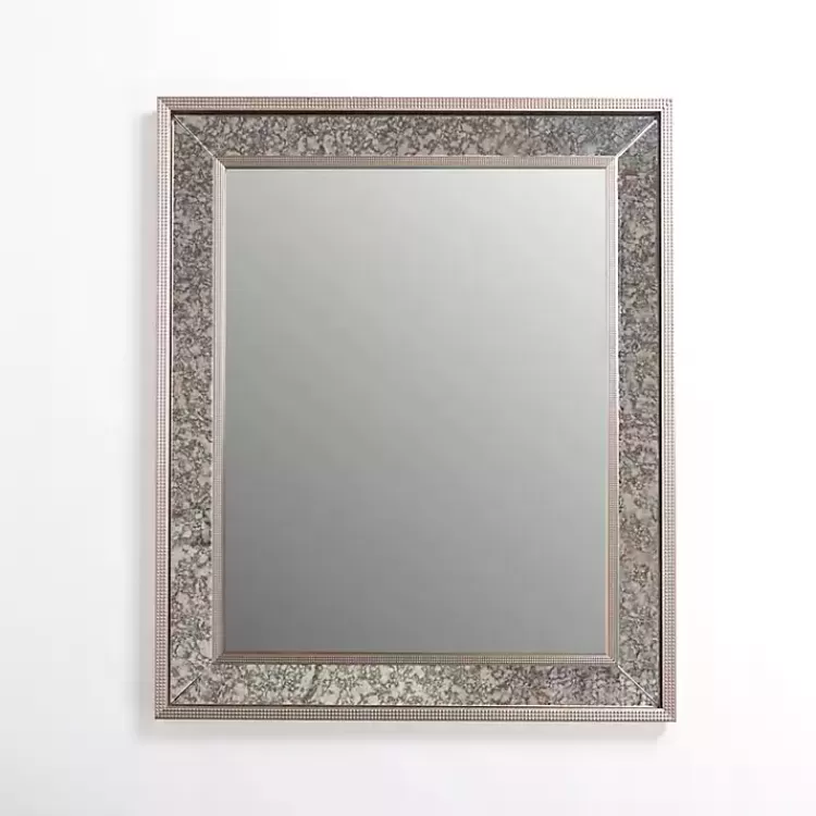 Luxe Silver Antique Frame Wall Mirror, 35 in.>Kirklands Home Cheap
