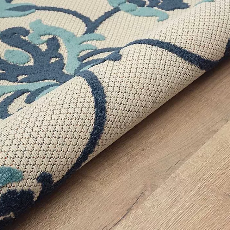 lyla_blue_floral_damask_indooroutdoor_rug_x_5.webp Lyla Blue Floral Damask Indoor/Outdoor Rug, 5x8>Kirklands Home Fashion