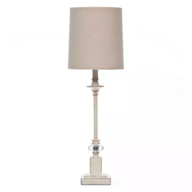 Mackinaw Cream Crystal Buffet Lamp>Kirklands Home Discount
