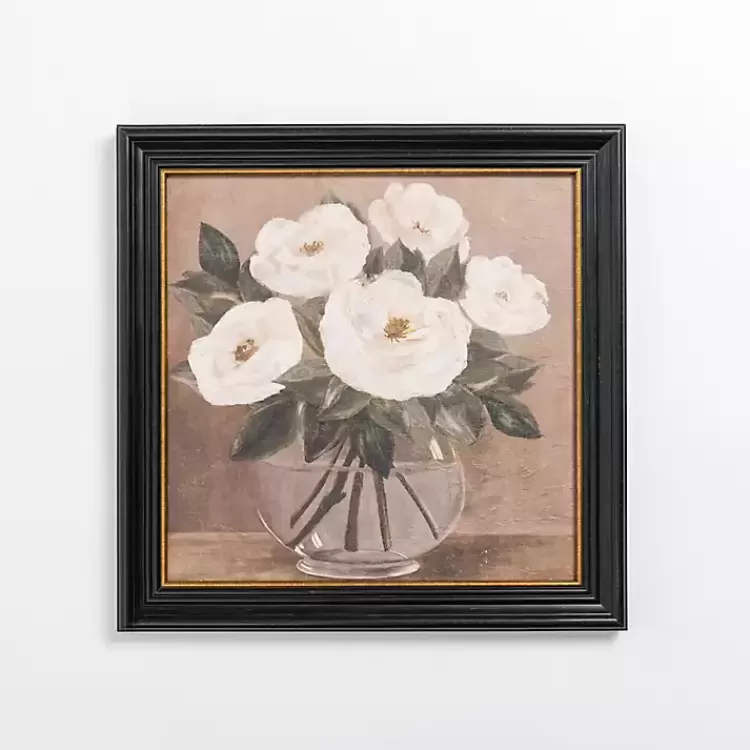Magnolia Vase Framed Art Print>Kirklands Home Cheap