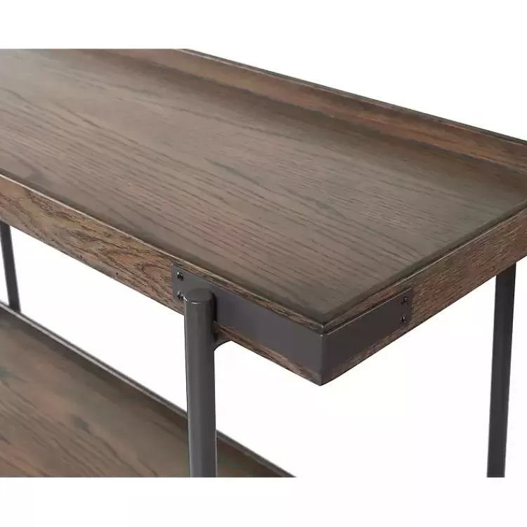 mahogany_oak_wood_tray_top_coffee_table_5.webp Mahogany Oak Wood Tray Top Coffee Table>Kirklands Home Fashion
