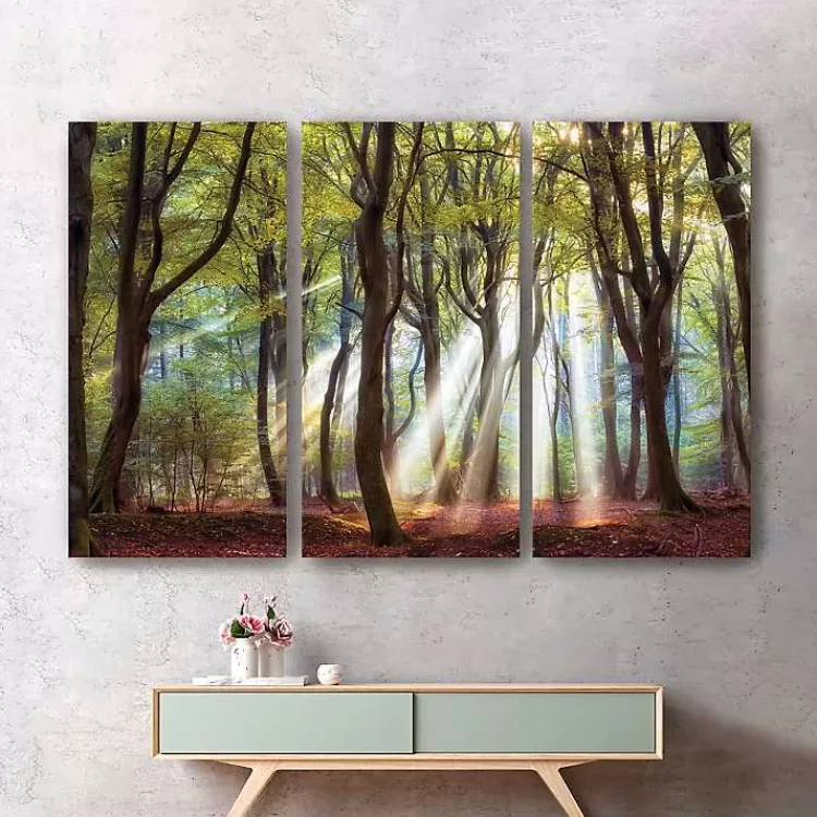 Majestic Morning Canvas Art Prints, Set of 3>Kirklands Home Cheap