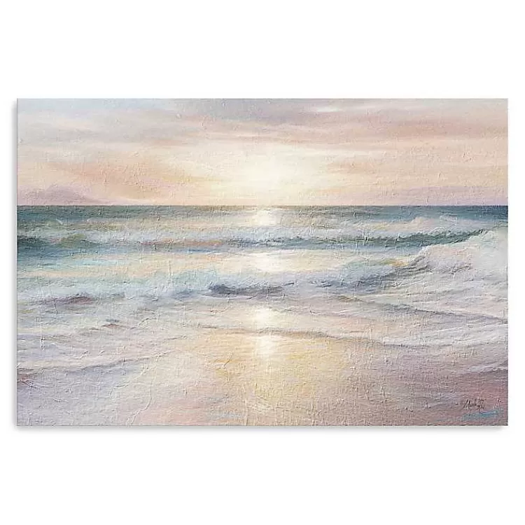 Majestic Waves Canvas Art Print>Kirklands Home Sale
