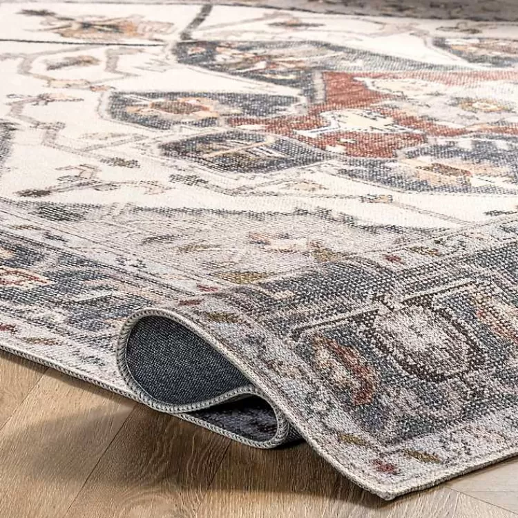 mali_traditional_medallion_washable_area_rug_x_6.webp Mali Traditional Medallion Washable Area Rug, 5x8>Kirklands Home New