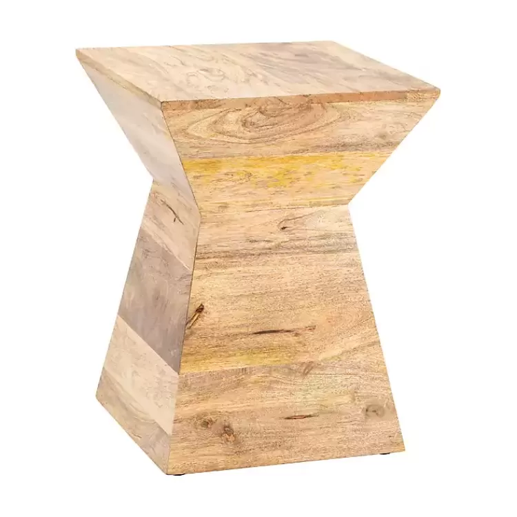 Mango Wood Nielsen Accent Table>Kirklands Home Sale